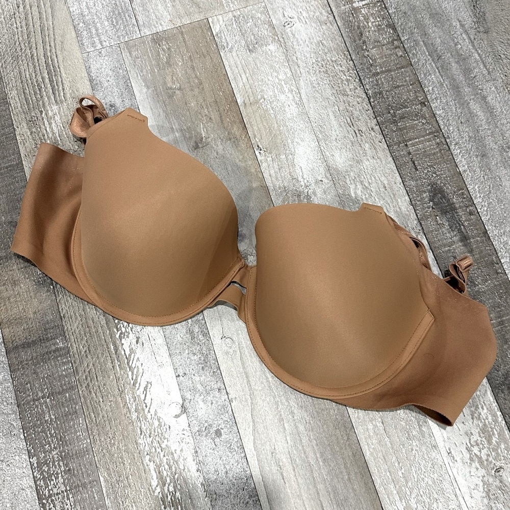 No Side Effects Underarm-Smoothing Comfort Underwire Lightly Lined T-Shirt Bra
